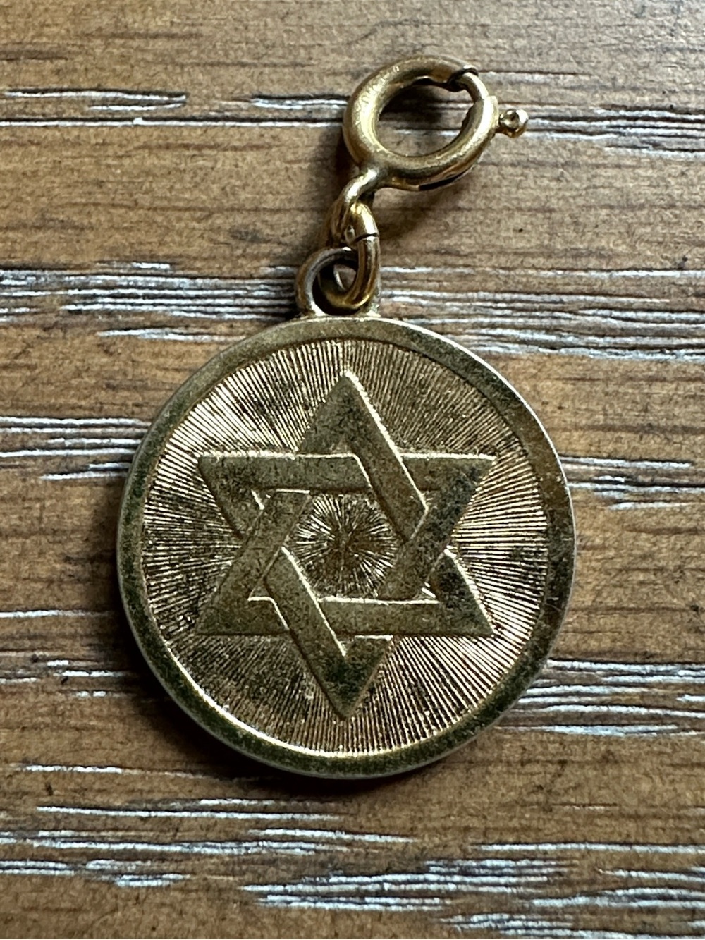 Vintage Monet Star of David Charm